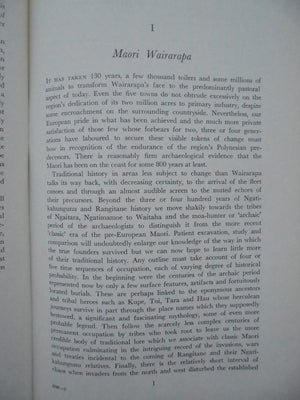 Wairarapa: An Historical Excursion - by A. G. Bagnall. [First Edition]