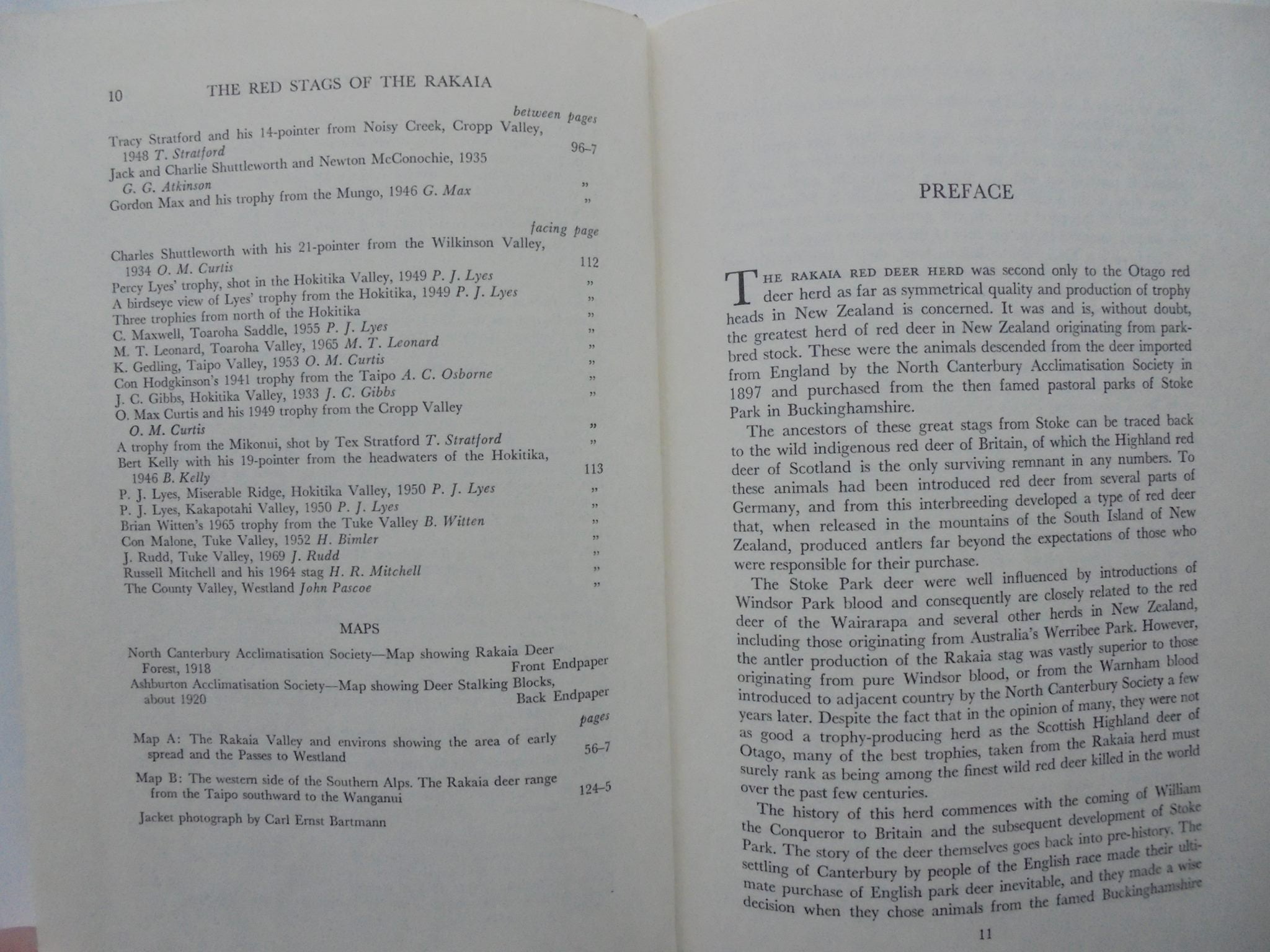 The Red Stags of the Rakaia - by D. Bruce Banwell. [First Edition]