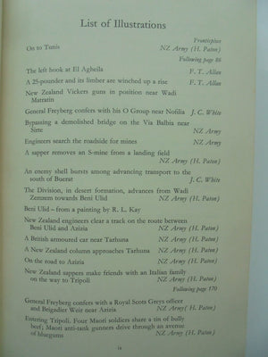 Bardia to Enfidaville. Official History of New Zealand in the Second World War