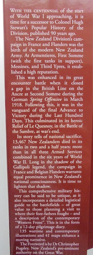 NZ Division on the Western Front 1916. From the Uttermost Ends of the Earth