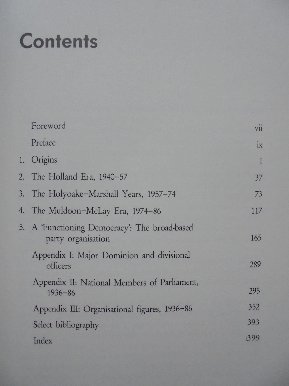 The First 50 Years A History of the New Zealand National Party By Barry Gustafson