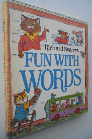 1st Editions. 1971. Richard Scarry 4 volume set