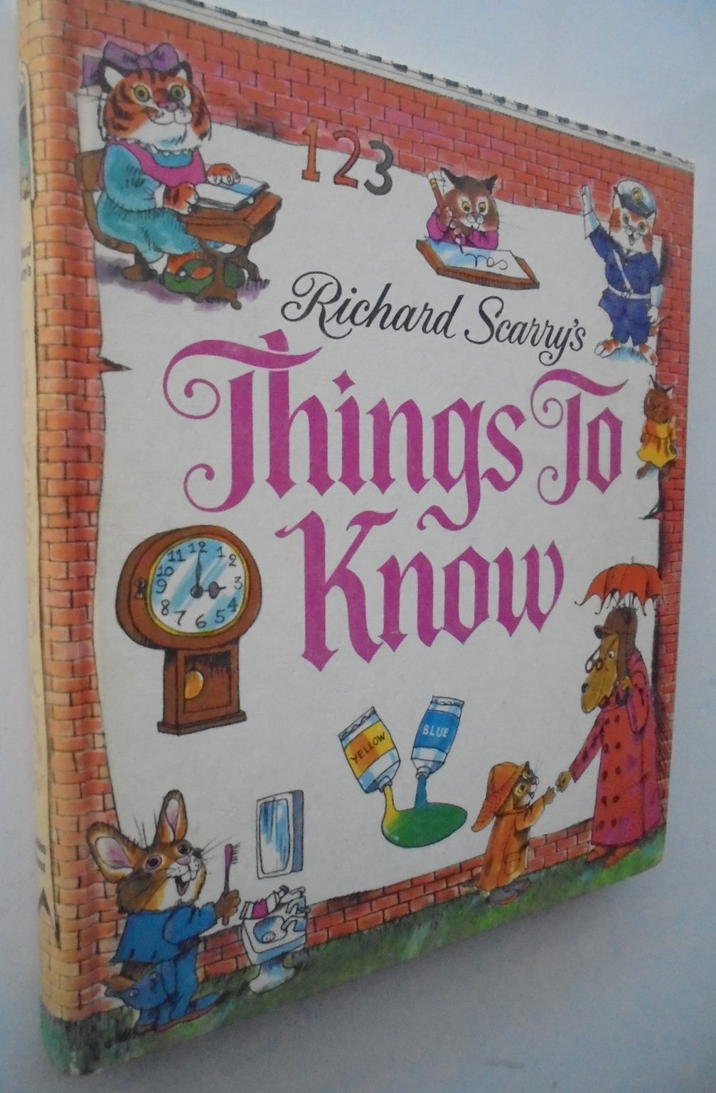 1st Editions. 1971. Richard Scarry 4 volume set