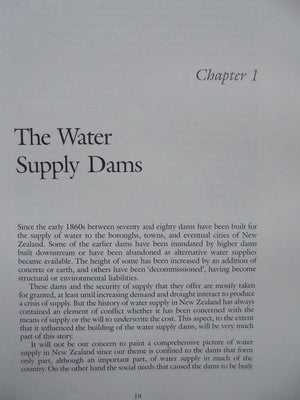 Walls for Water: Pioneer Dam Building in New Zealand - by R.E. Offer. [Signed First Edition]