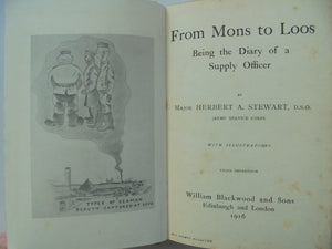 From Mons to Loos: Being the Diary of a Supply Officer 1916