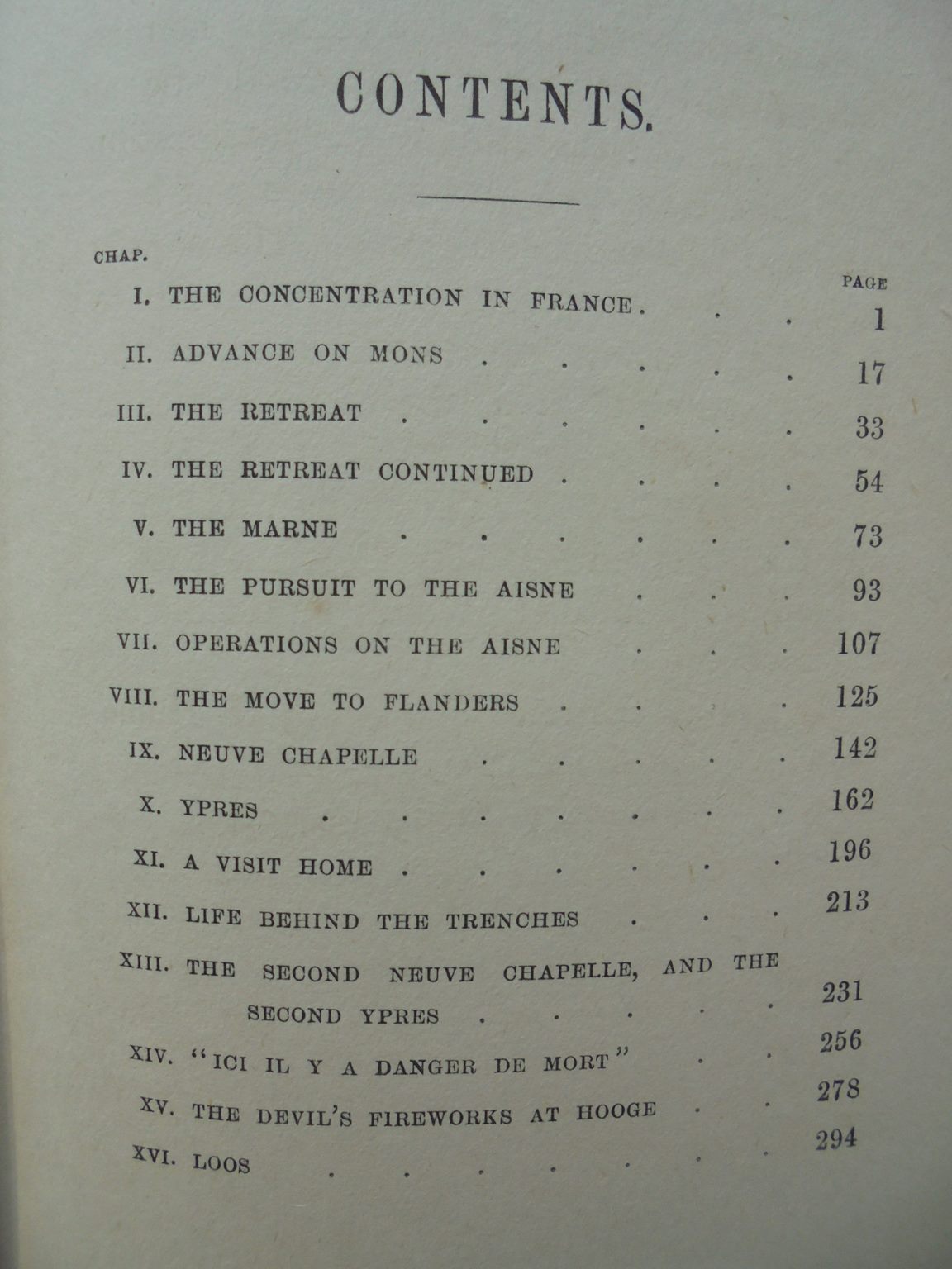 From Mons to Loos: Being the Diary of a Supply Officer 1916