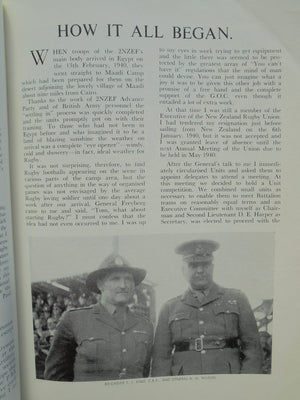 Rugby Versus Rommel - by Paul Donoghue. [First Edition]