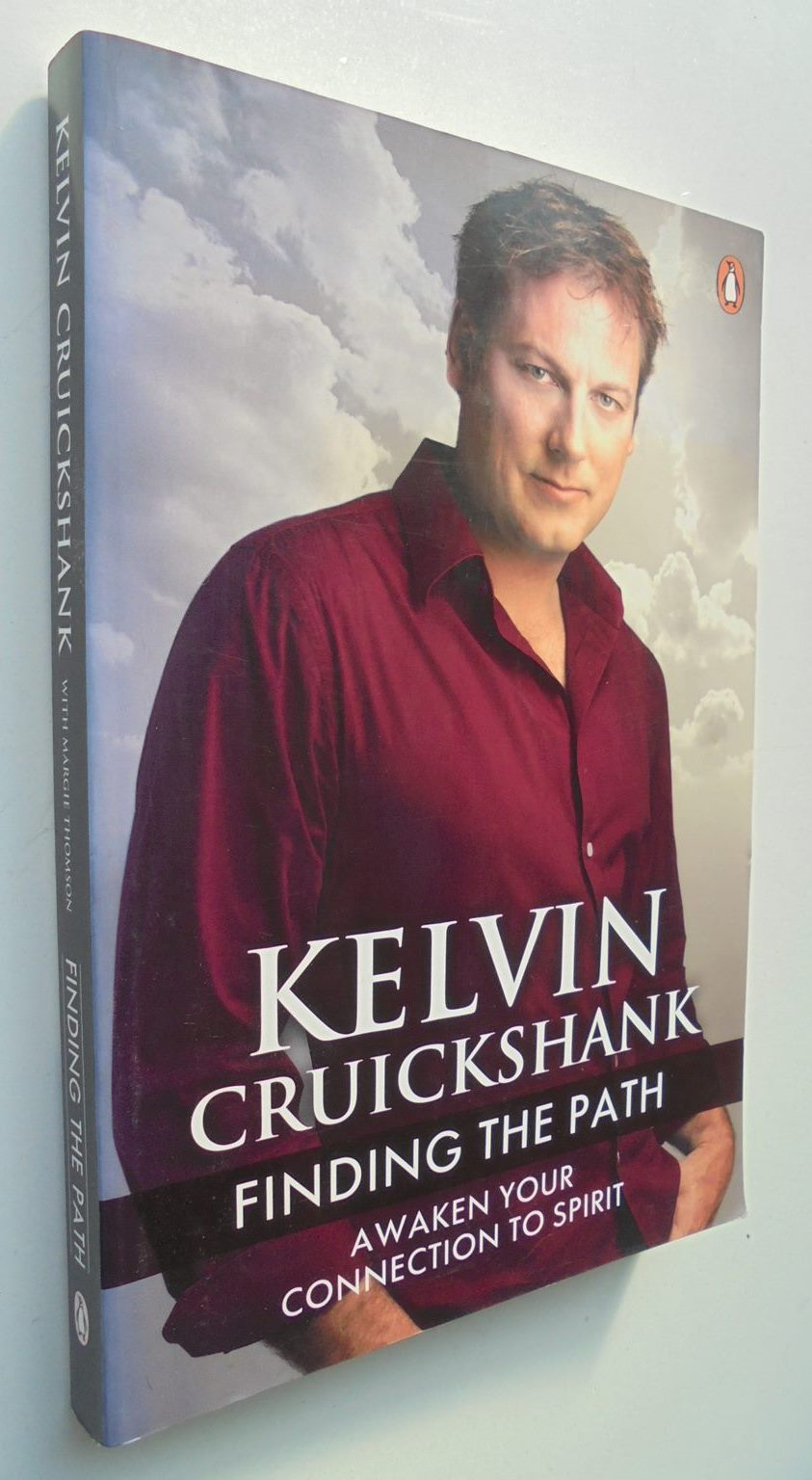 2 books Finding the Path,  Bridging the Gap, SIGNED by Kelvin Cruickshank