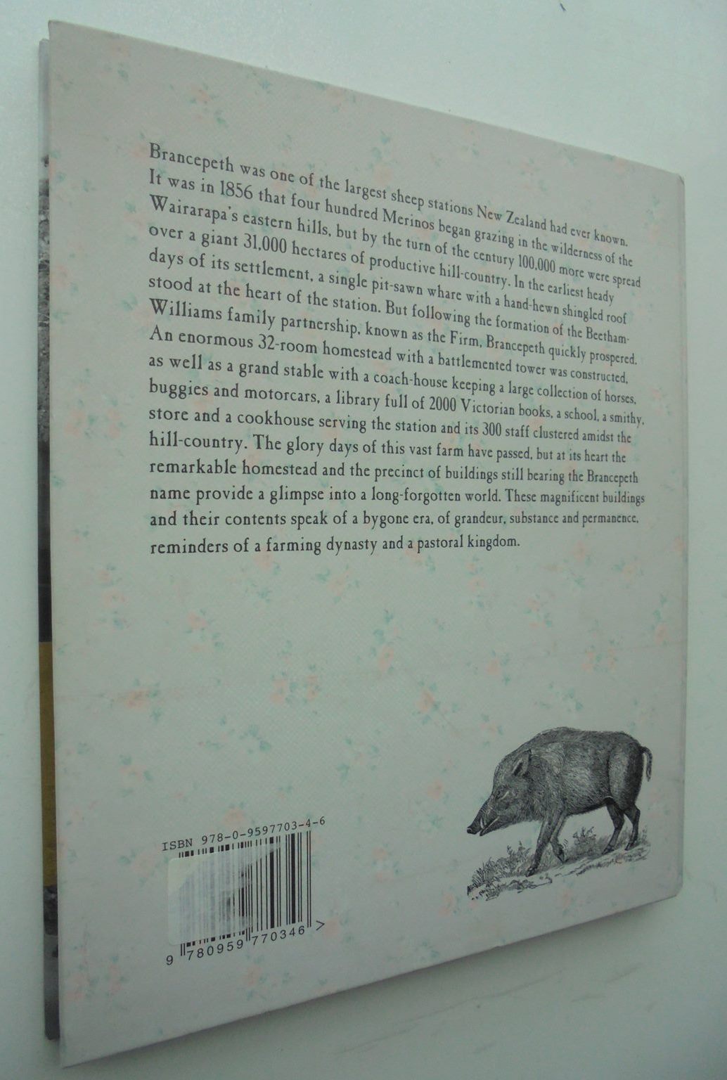 In the Boar's Path. Brancepeth. The Heart of Pastoral Kingdom. SIGNED