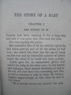 The Story of a Baby. (1908) By Ethel Turner