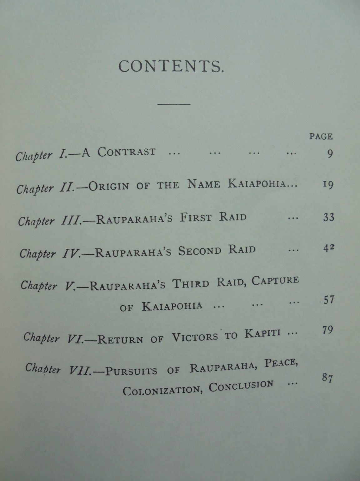 KAIAPOHIA THE STORY OF A SIEGE. By THE REV. JAS. WEST STACK.