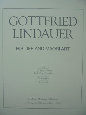 Gottfried Lindauer: His Life and Maori Art