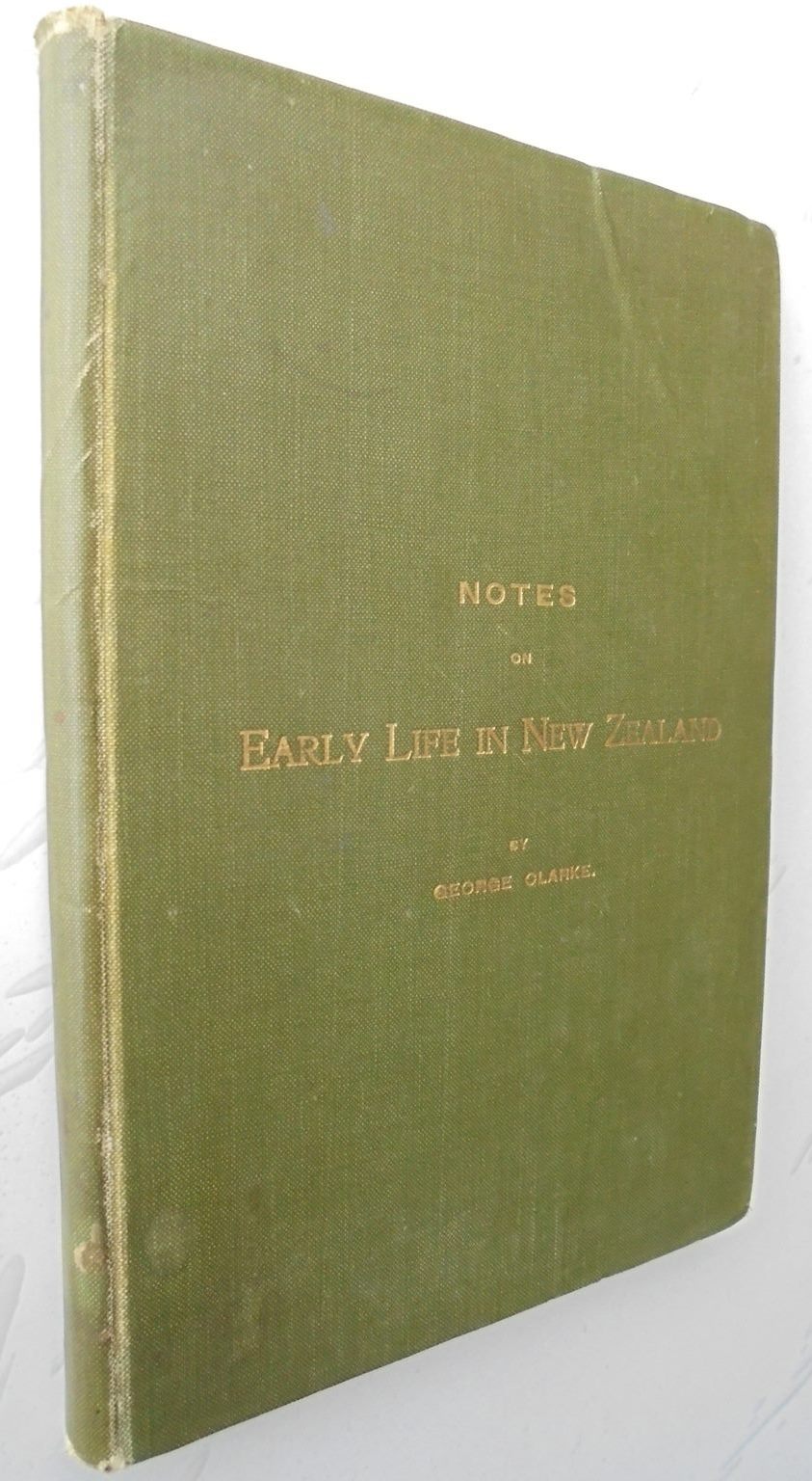 Notes on Early Life in New Zealand. By George Clarke