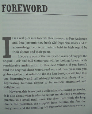 Old Dogs New Tricks. By Peter Jerram and Peter Anderson. SIGNED by both authors.