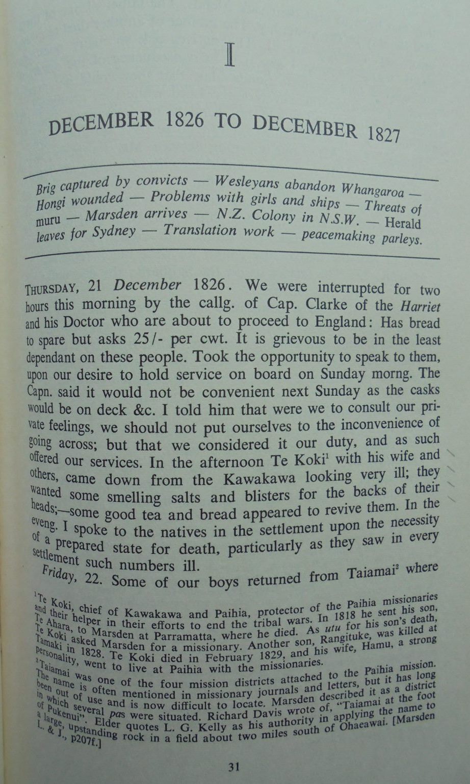 The Early Journals of Henry Williams. Senior Missionary in New Zealand 1826-40