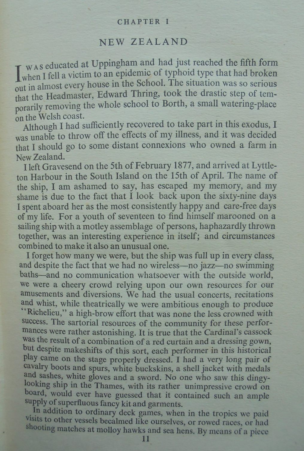 Chance or Design? A Pioneer Looks Back. By George Seymour Fort