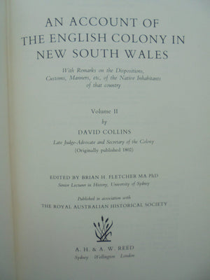 An account of the English Colony in New South Wales. 2 Vol Set