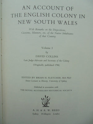 An account of the English Colony in New South Wales. 2 Vol Set