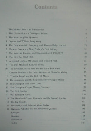 High Hopes: The History of the Nelson Mineral Belt and New Zealand's First Railway SIGNED by author By Mike Johnston.