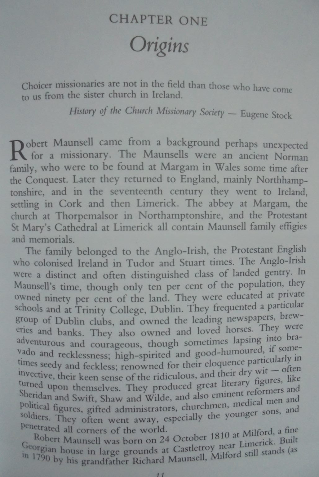 Te Manihera: The Life and Times of the Pioneer Missionary Robert Maunsell By Helen Garrett.