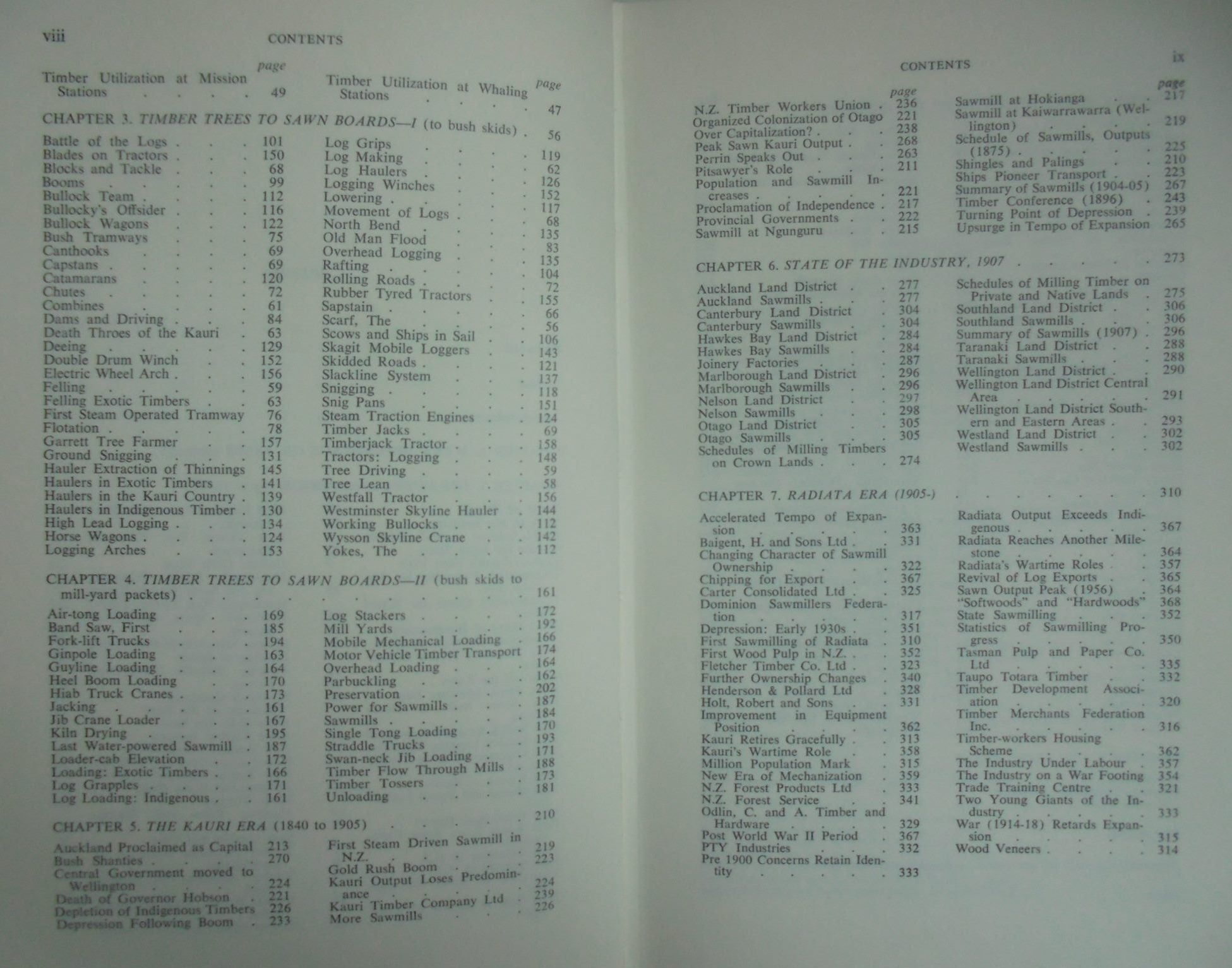 Kauri to Radiata: Origin and Expansion of the Timber Industry of New Zealand by Thomas E. Simpson.