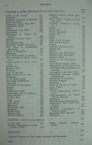 Kauri to Radiata: Origin and Expansion of the Timber Industry of New Zealand by Thomas E. Simpson.