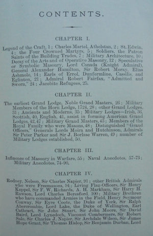 Military Lodges 1732-1899 By Robert Freke Gould. First Edition 1899