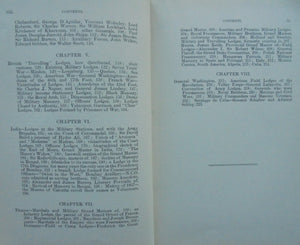 Military Lodges 1732-1899 By Robert Freke Gould. First Edition 1899