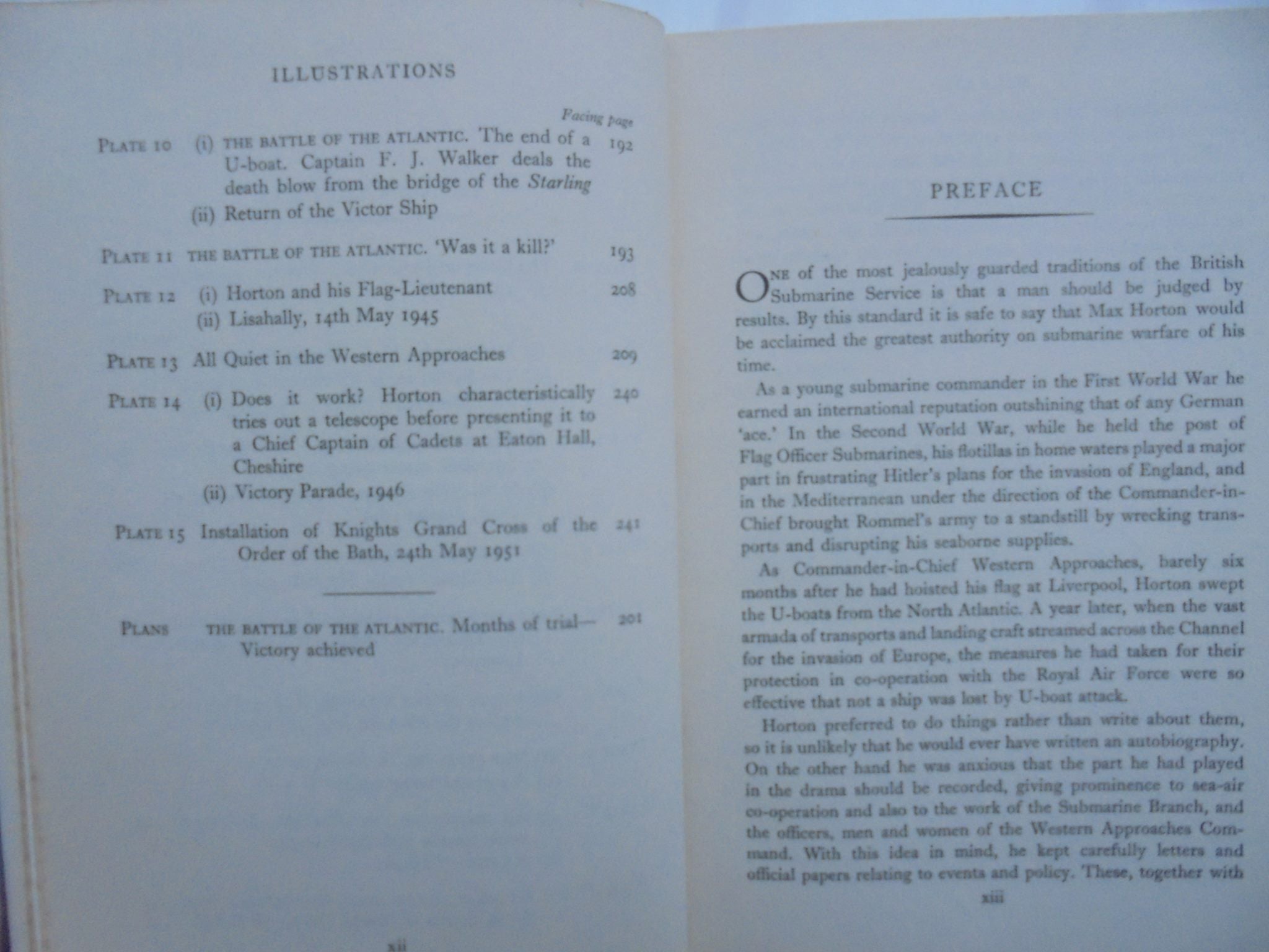 Max Horton and the Western Approaches. Admiral Sir Max Kennedy Horton