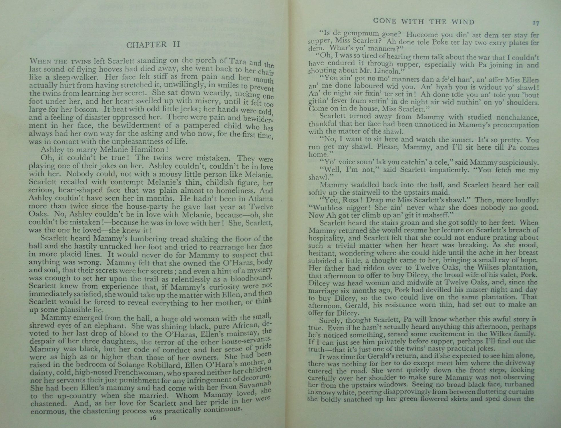 Gone With The Wind. By Margaret Mitchell (1939)