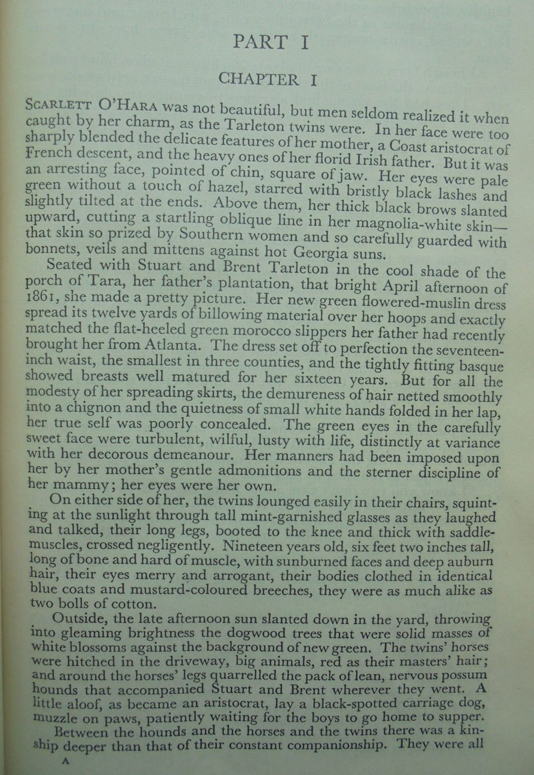 Gone With The Wind. By Margaret Mitchell (1939)