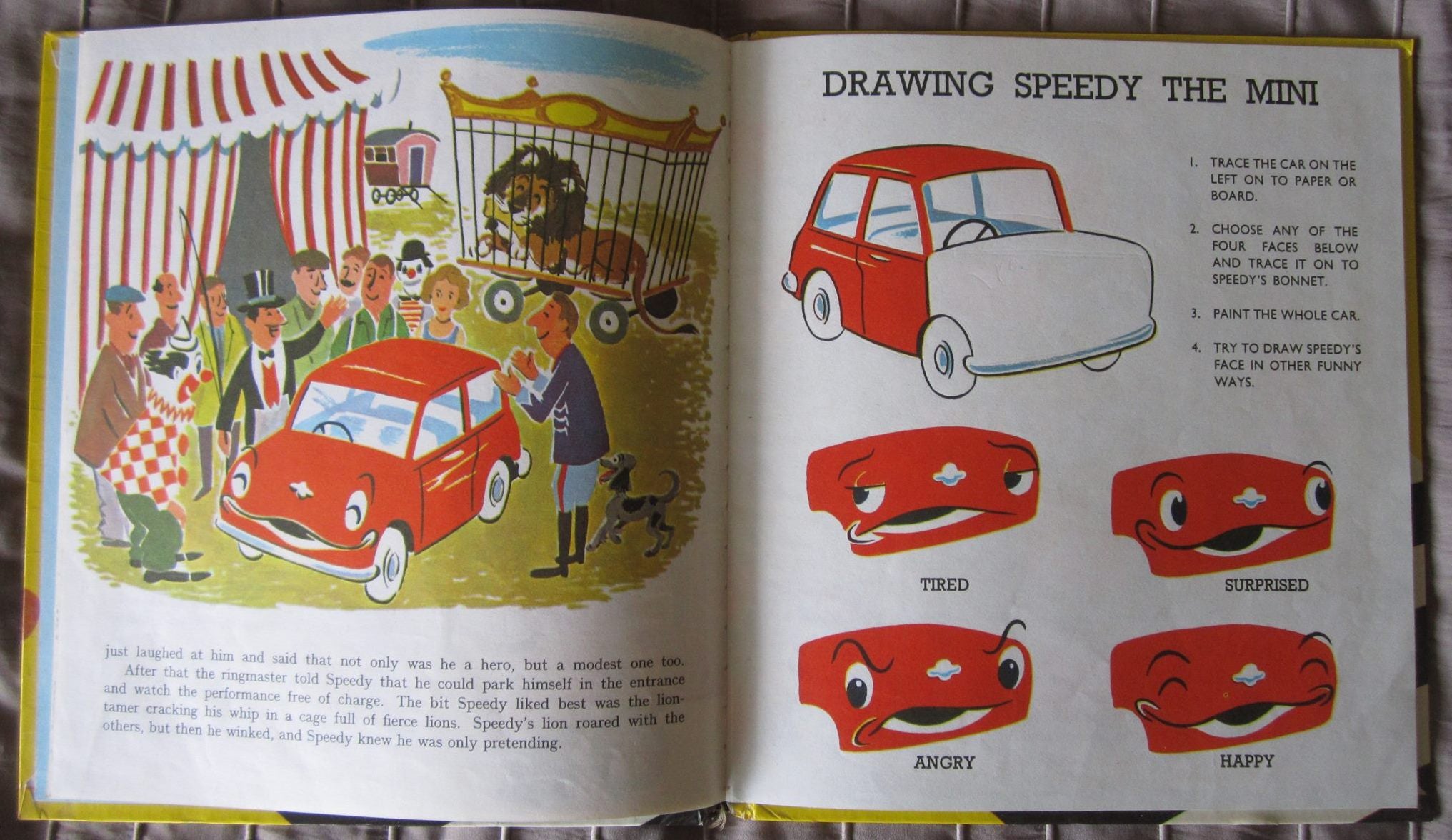 Speedy The Mini By Tim. 1964. 1st edition . SCARCE.