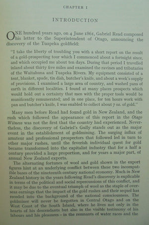 A History of Gold-Mining in New Zealand BY J. H. M. Salmon. First Edition.