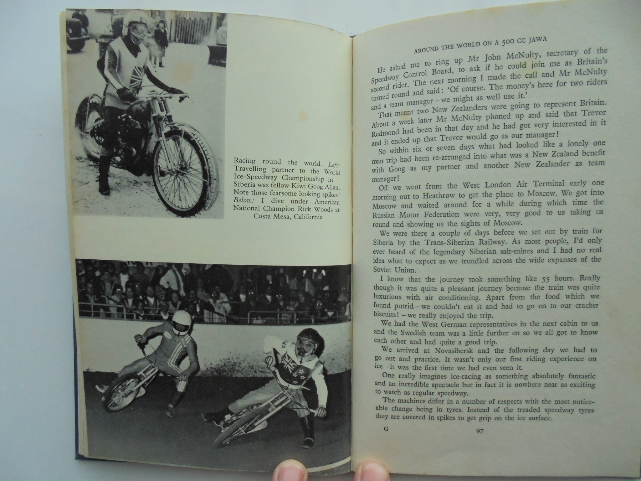 Triple Crown Plus BY Ivan Mauger. NZ Speedway Champion.