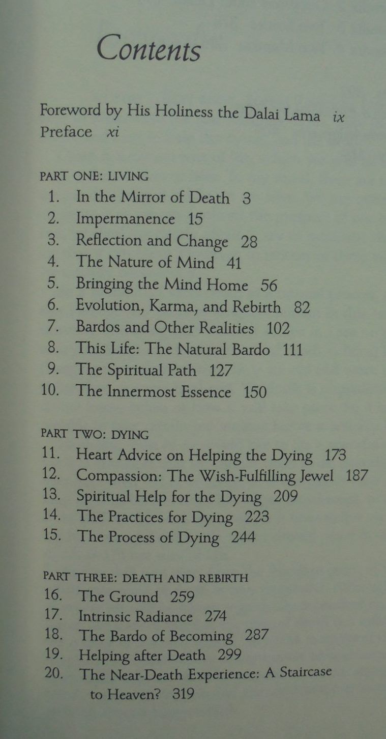 The Tibetan Book of Living and Dying: A New Spiritual Classic from One of the Foremost Interpreters of Tibetan Buddhism to the West. By Sogyal Rinpoche, His Holiness the Dalai Lama (Foreword by).