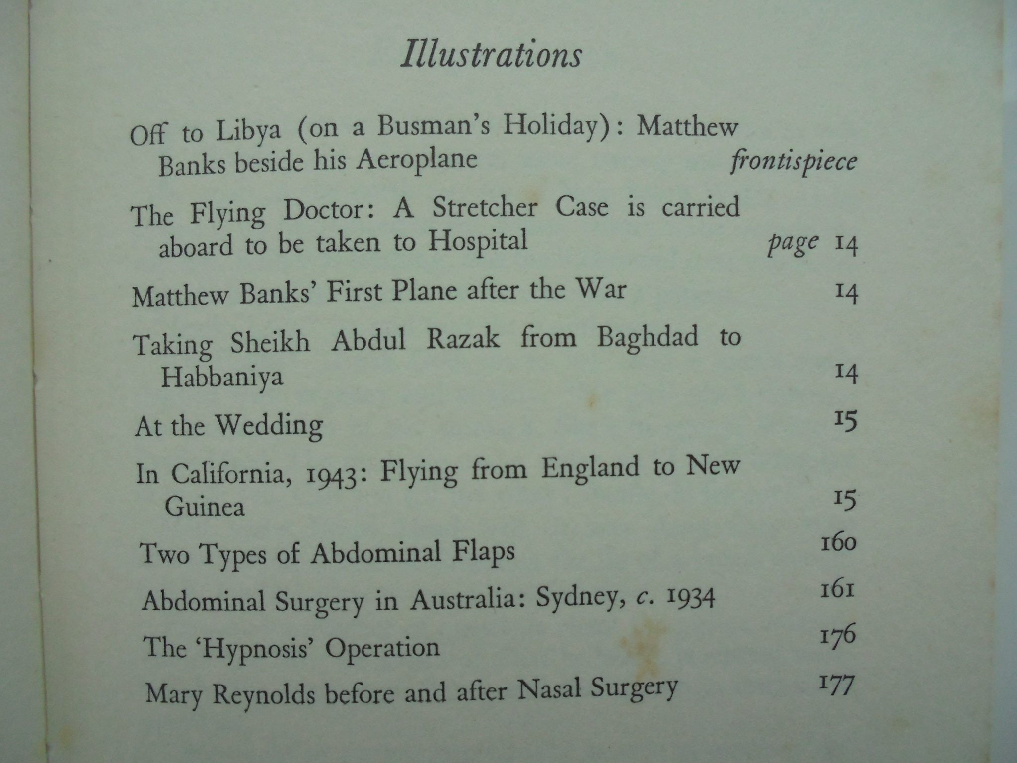 No Man Despairs The Story Of Matthew Banks , Plastic Surgeon. By Alan Mitchell.