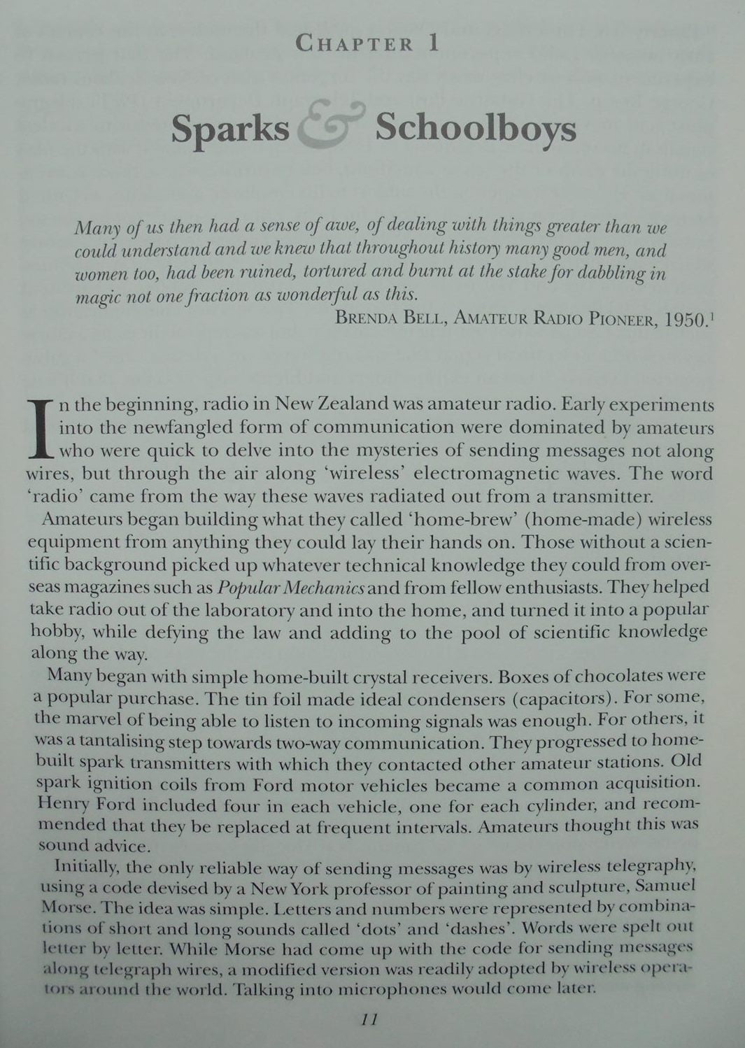 Ham Shacks Brass Pounders Rag Chewers a History of Amateur Radio in New Zealand. SIGNED.