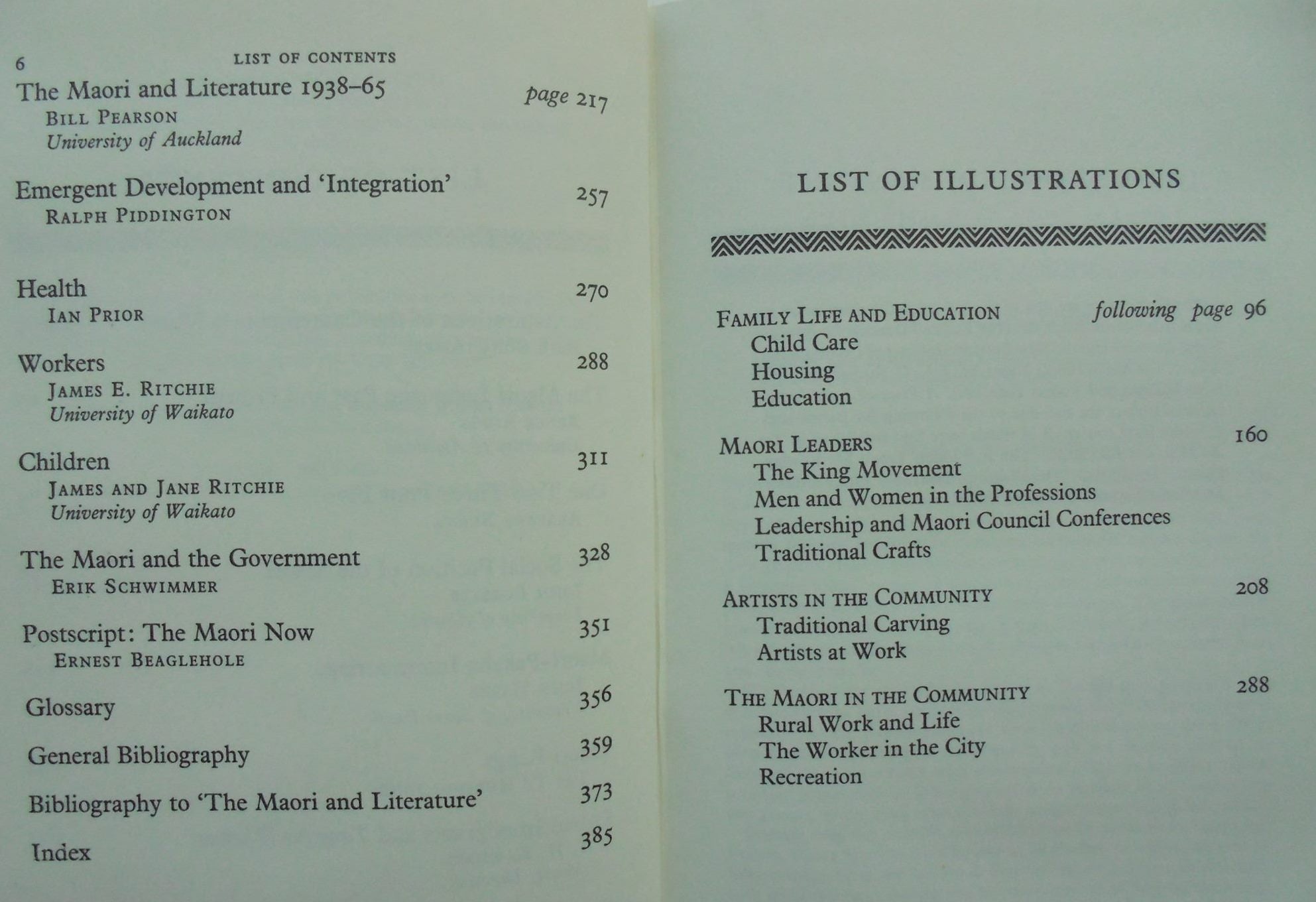 The Maori People in the Nineteen-sixties: A Symposium. by Eric Schwimmer.