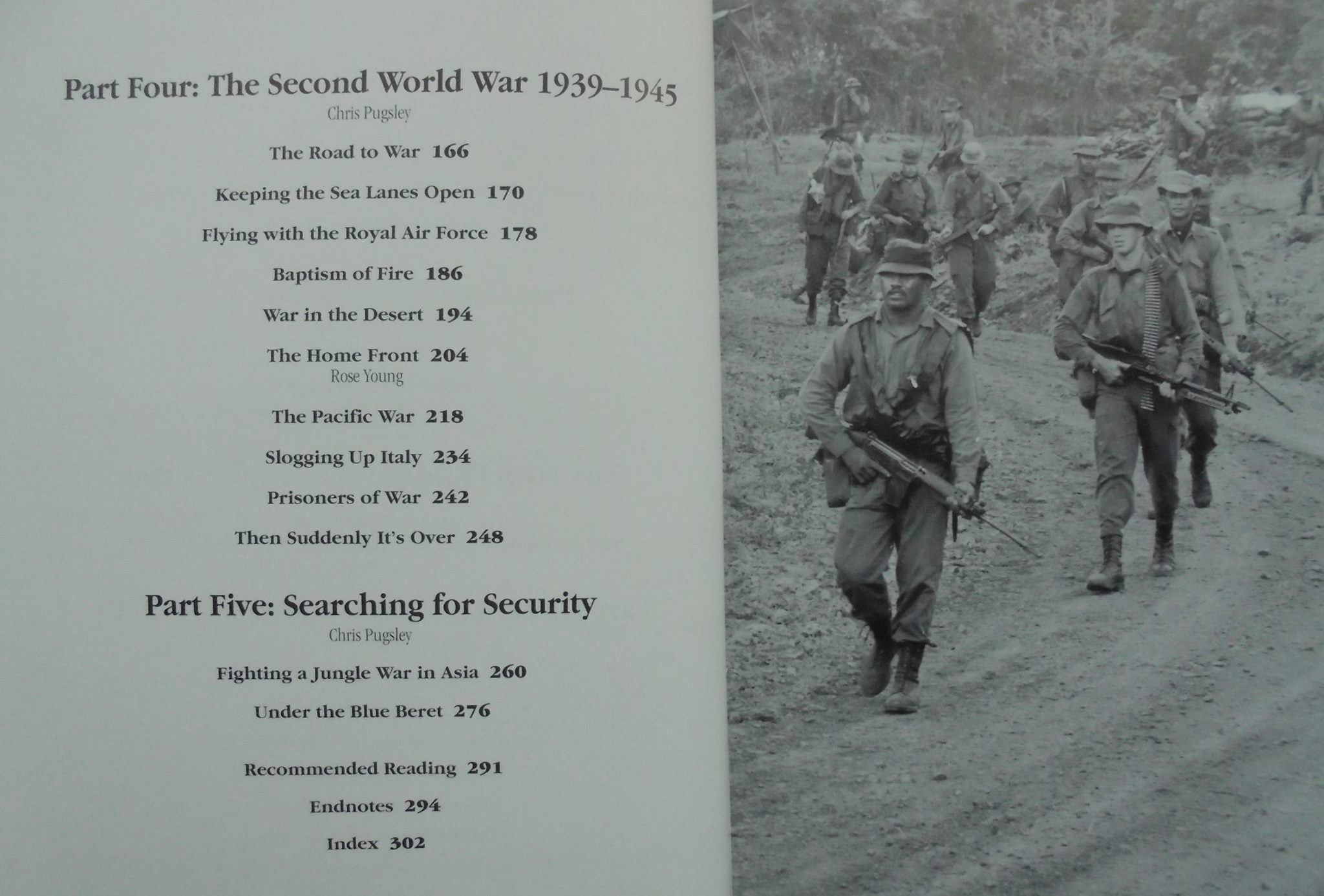 Scars on the Hear. Two Centuries of New Zealand at War By Chris Pugsley.