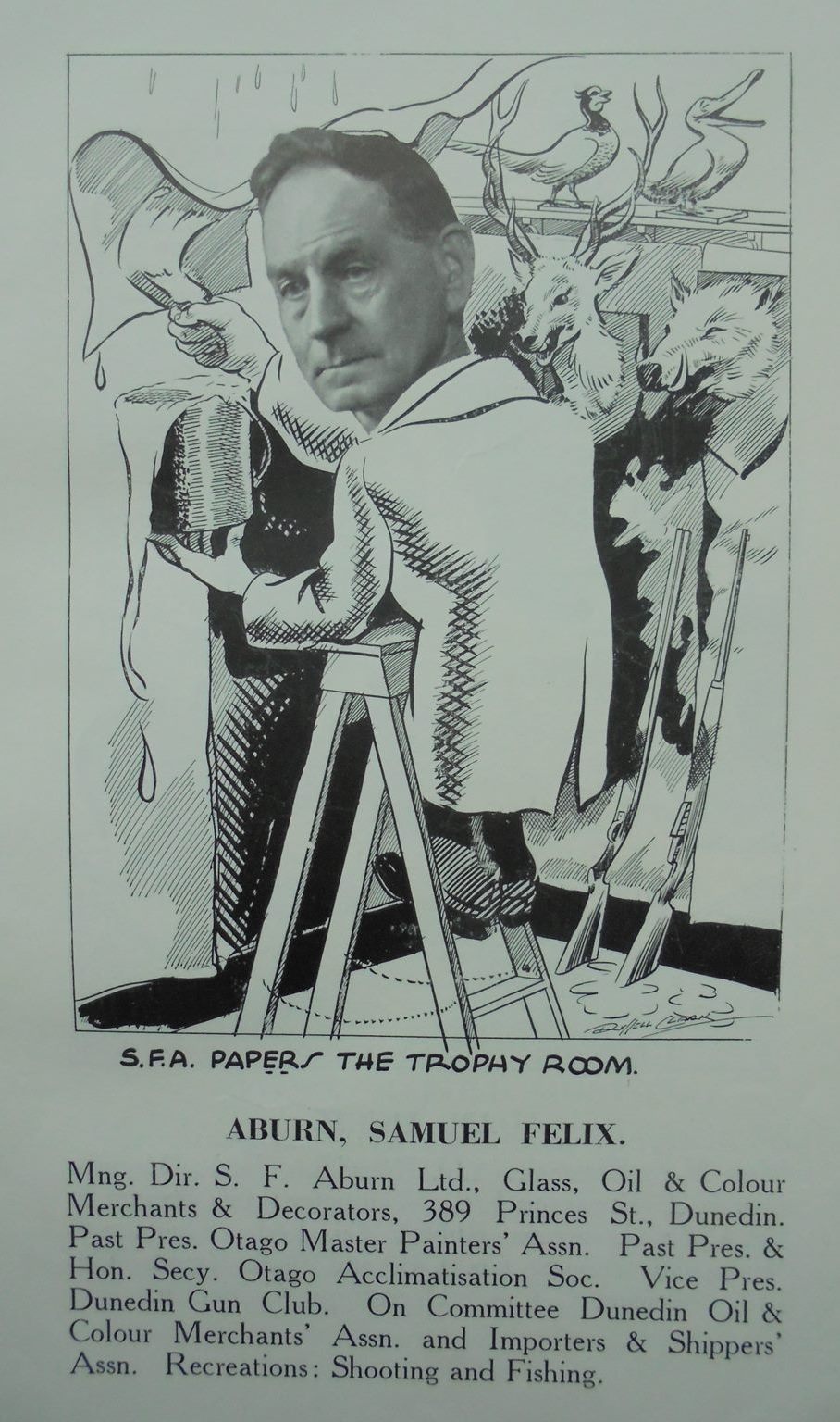 New Zealanders As We See 'Em. 1936/37: Cartoons & Caricatures.