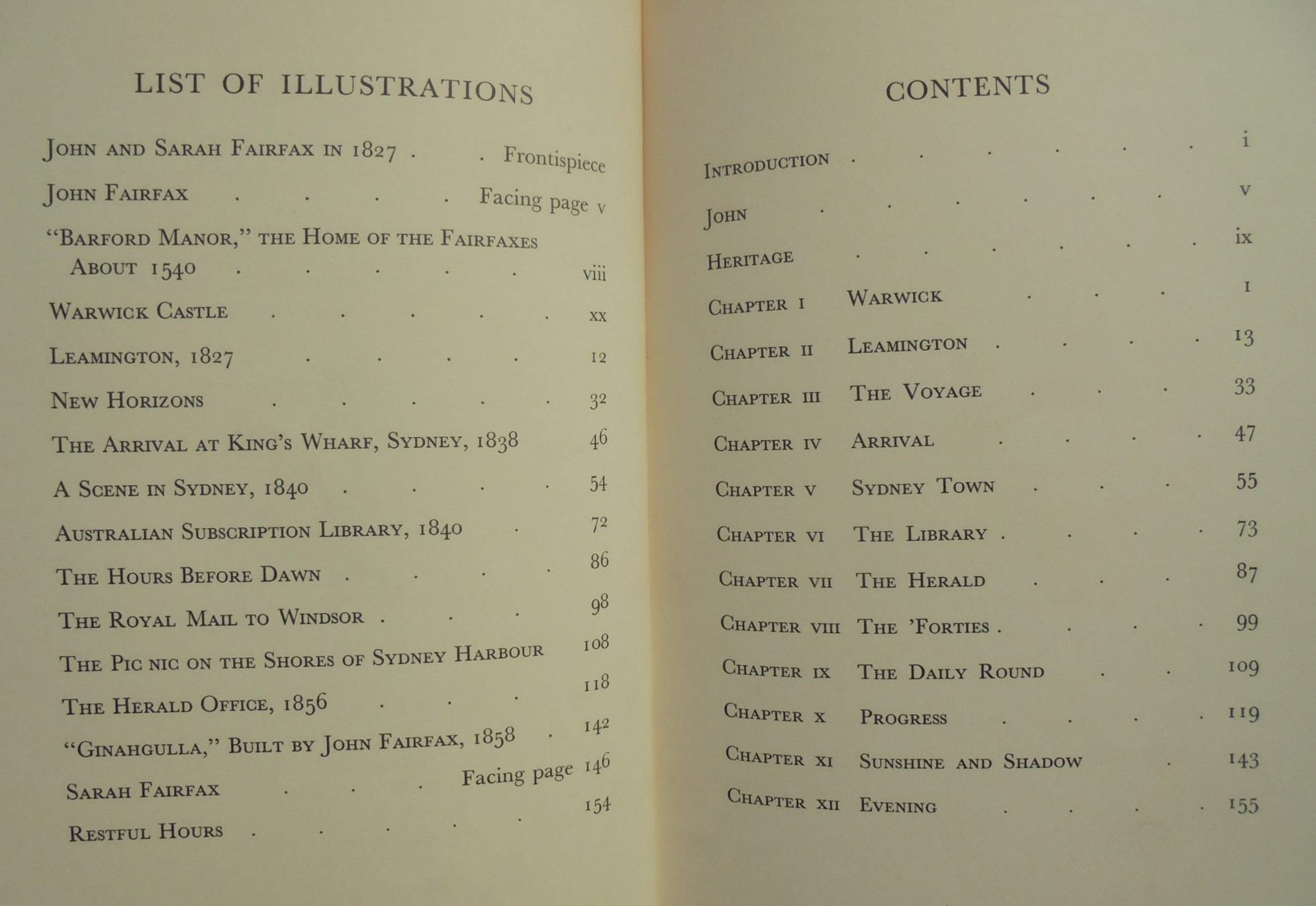 The Story Of John Fairfax. Commemorating The Centenary Of The Fairfax Proprietary Of The Sydney Morning Herald 1841-1941. By J.F. Fairfax.