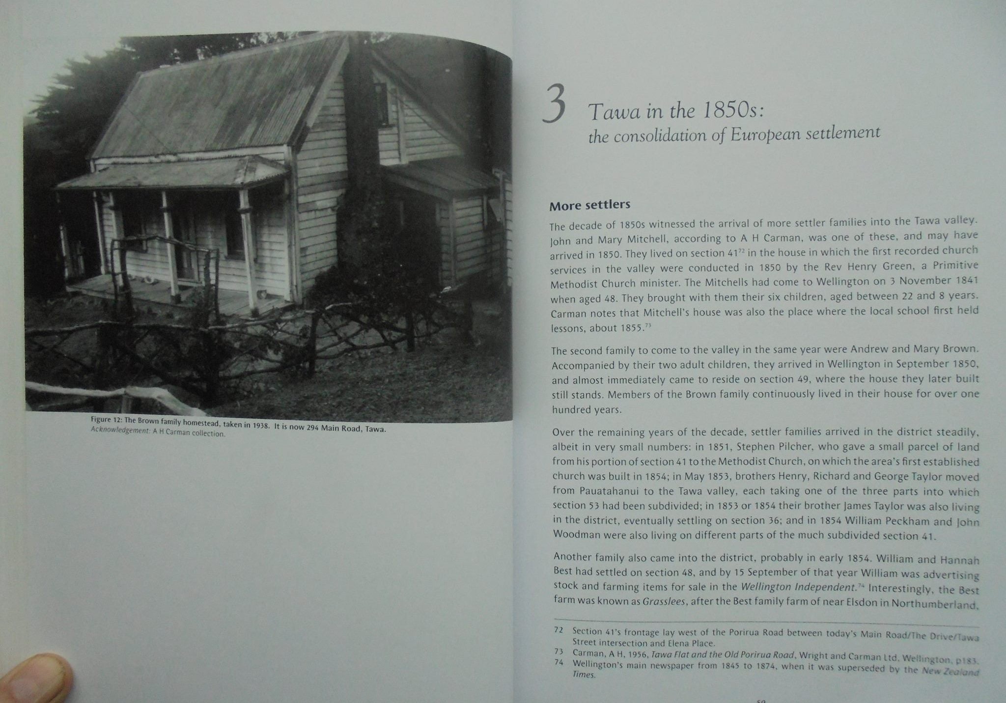 A History of Tawa by B. Murray.