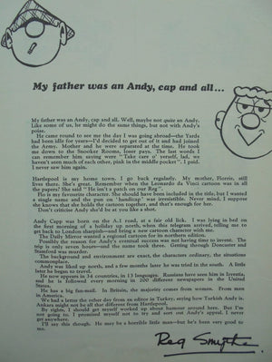 The Cream of Andy Capp. By Reg Smythe