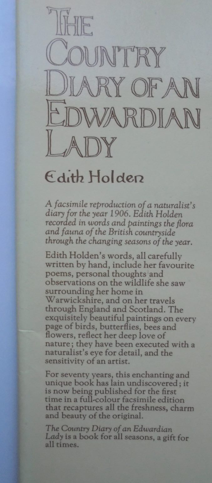 The Country Diary of an Edwardian Lady. By Edith Holden