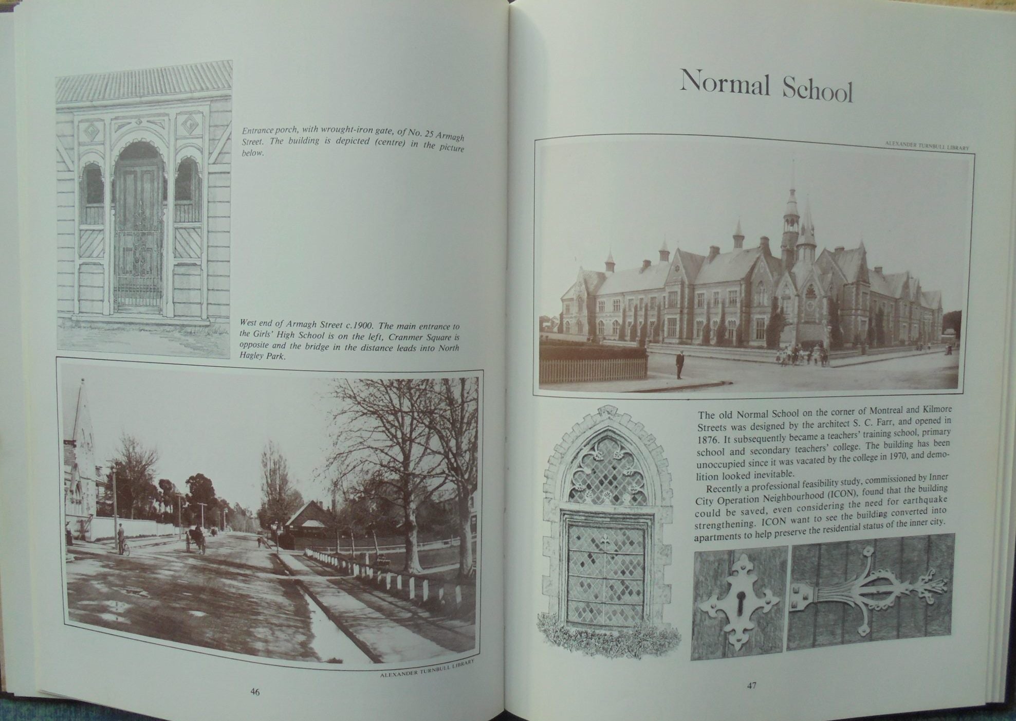 Buildings & Bridges of Christchurch, New Zealand by Gwenda Turner . Publisher: J. McIndoe, 1981, FIRST EDITION.