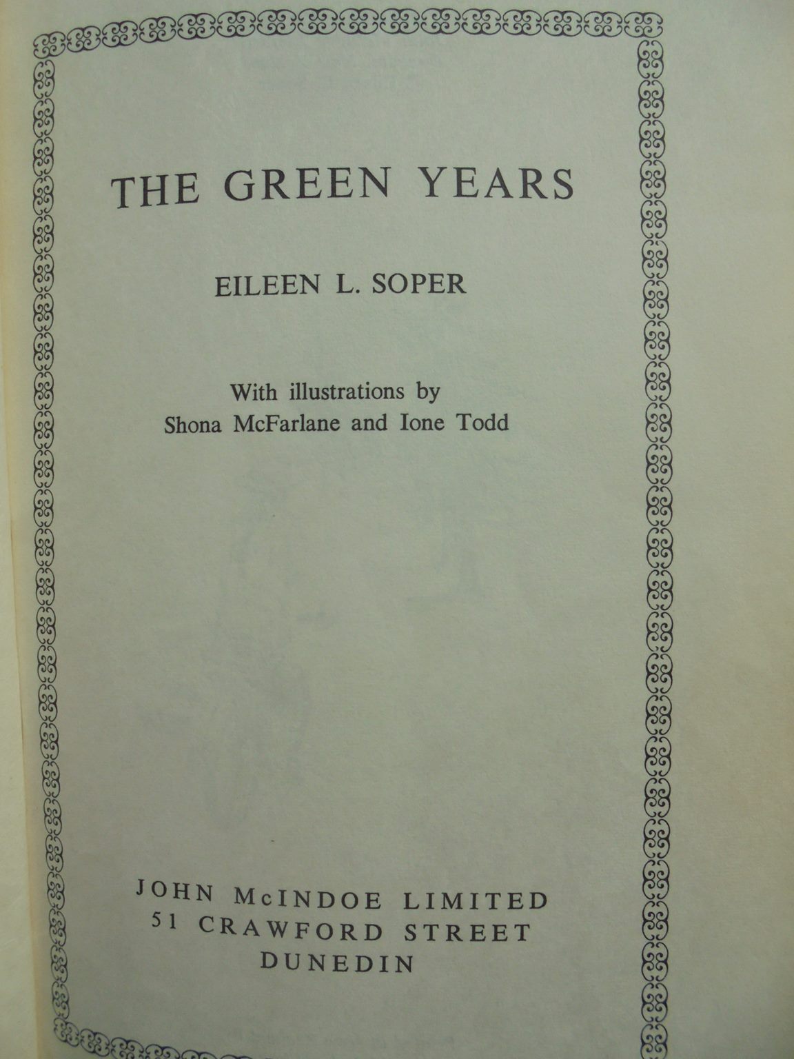 The Green Years by Eileen L. Soper