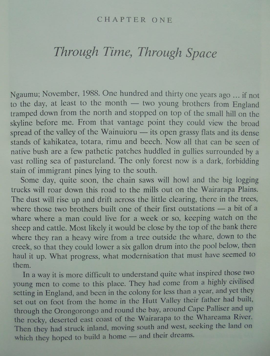 They Came To Wydrop - The Beetham And Williams Familes, Brancepeth And Te Parae, Wairarapa 1856-1990. SIGNED