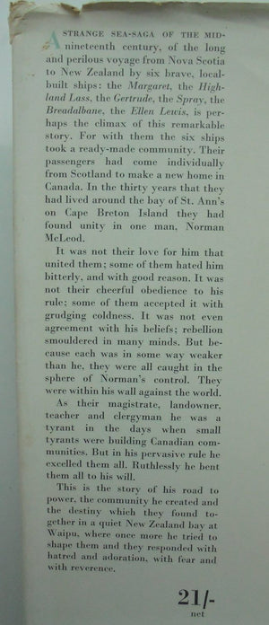 WATCHMAN AGAINST THE WORLD. The Story of Norman McLeod and His People. 1st ed