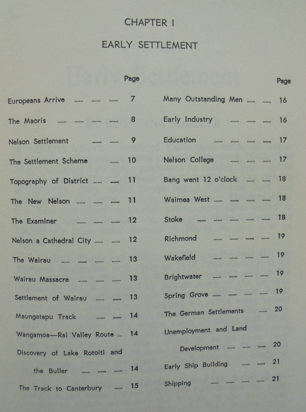 A Short History of the Nelson Province. By J.N.W. Newport