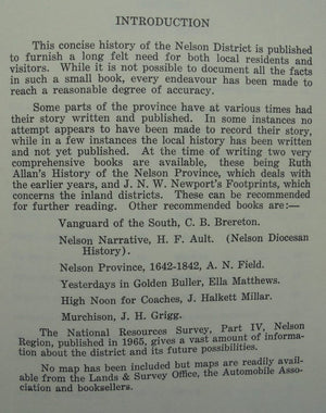 A Short History of the Nelson Province. By J.N.W. Newport